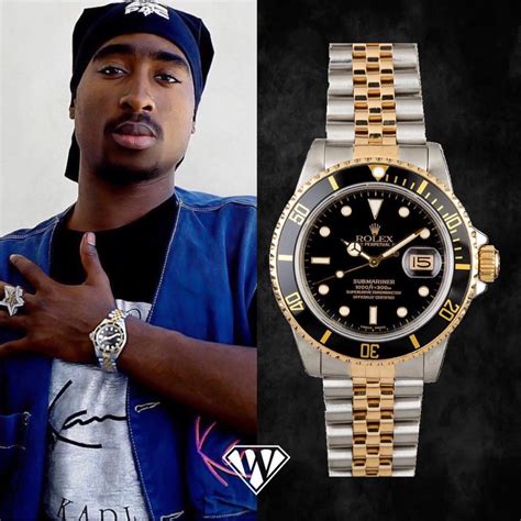 tupac shakur rolex